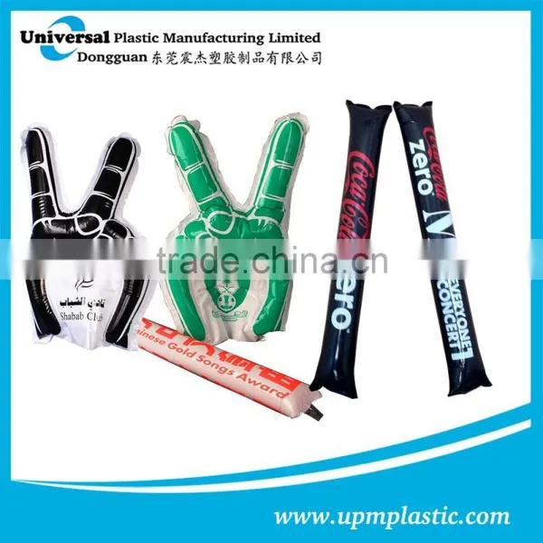 One Time Use Promotional Degradable Disposable Inflatable Thunder Stick photo-2