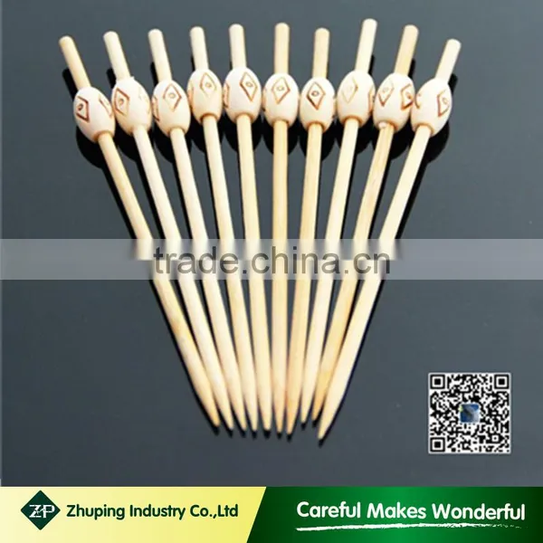 ZHUPING Rotating Bamboo Fruit Picks Factory in China