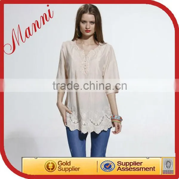 Indian Tunic Tops for Women Loose Tunic Top