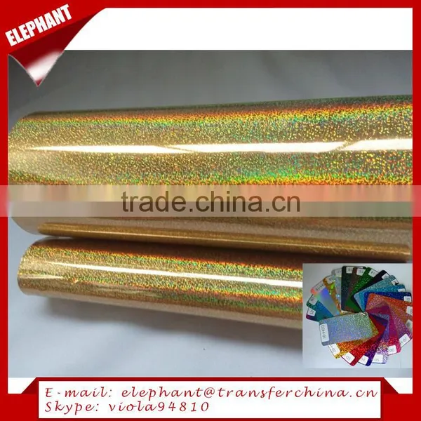 Laser Hologram Heat Transfer Vinyl for T-shirt photo-4