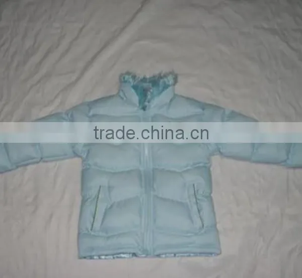 Girls' Padding Jacket In Stock photo-3