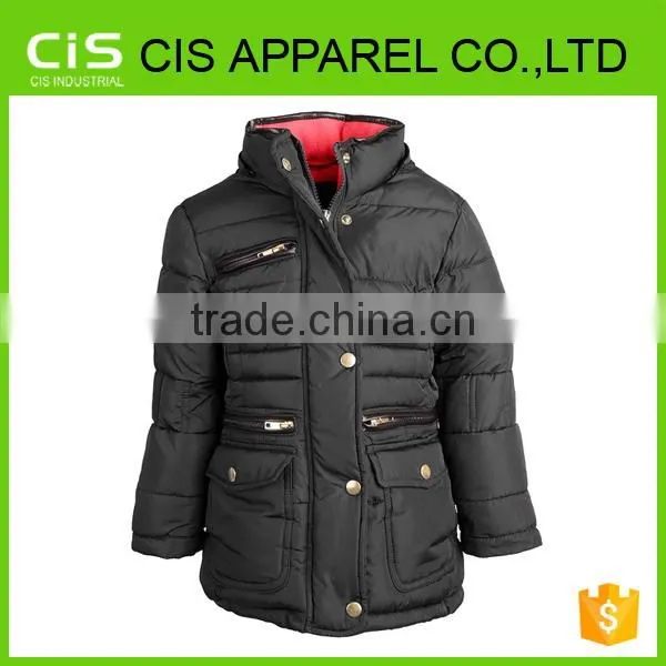 Sports Plain Dyed Kids Nylon Jackets photo-2