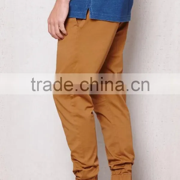 Solid Color Street-inspired Comfortable Elasticized Jogger Jeans Men photo-2