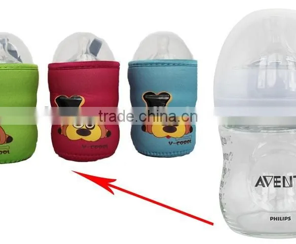 Baby Milk Bottle Warmer/baby Bottle Sleeve/nursing Bottle Neoprene Sleeve photo-3