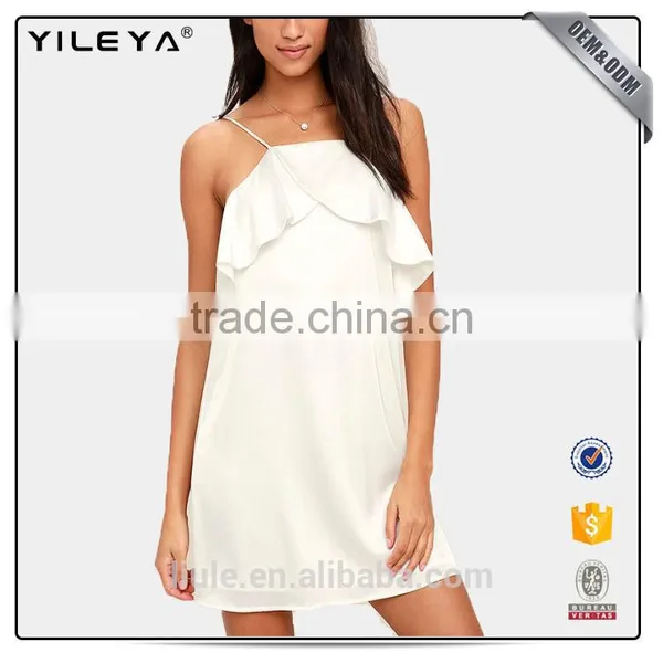 New Design Summer Ladies Women's Sexy Slit Irregular Party Maxi Dress photo-2