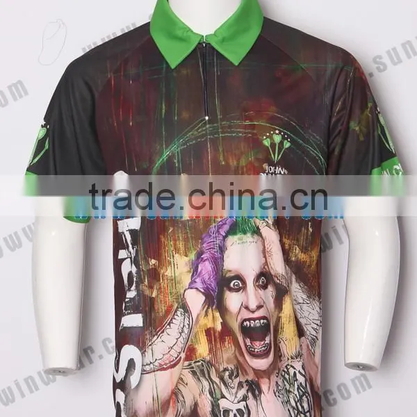 Custom Team Dart Jersey Polyester Sublimated Dart Shirt / Dart Wear photo-5