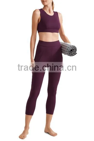 Wholesale Women Sports Bra Yoga Seamless Running Wear Athletic Training/jogging Suit photo-5