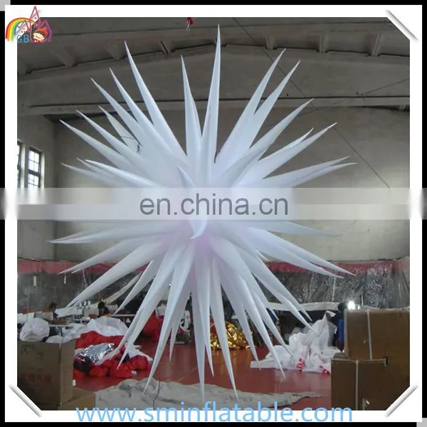 Colorful Inflatable Led Star, Advertising Multi Angle Lighting Star ,hanging Ceiling Wedding Party Concert Star Decor photo-2