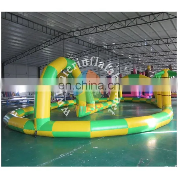 2016 Aier Top Quality Outdoor Game Inflatable Air Race Track for Sale photo-4