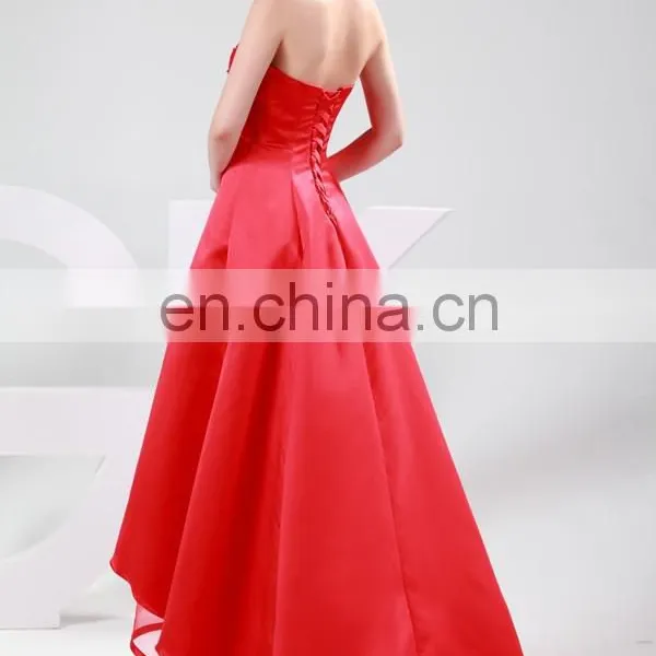 2015 Long Evening Dresses Grace Karin Halter Red Dresses Evening CL4420 photo-3