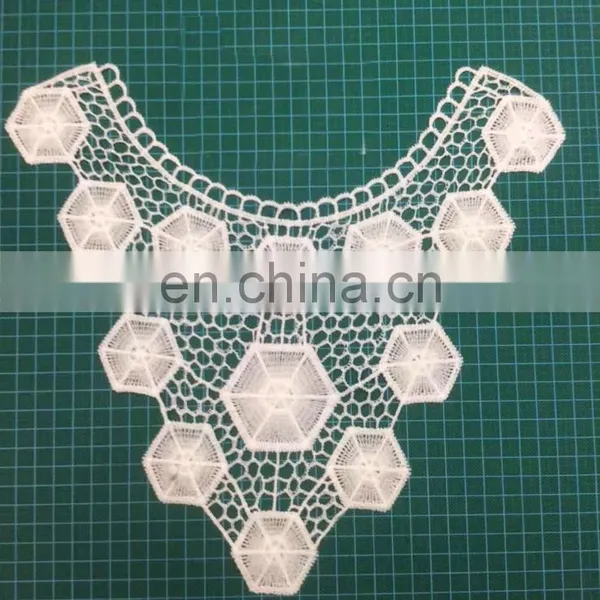 Wholesale New Design Popular Embroidery Milk Silk Collar photo-2