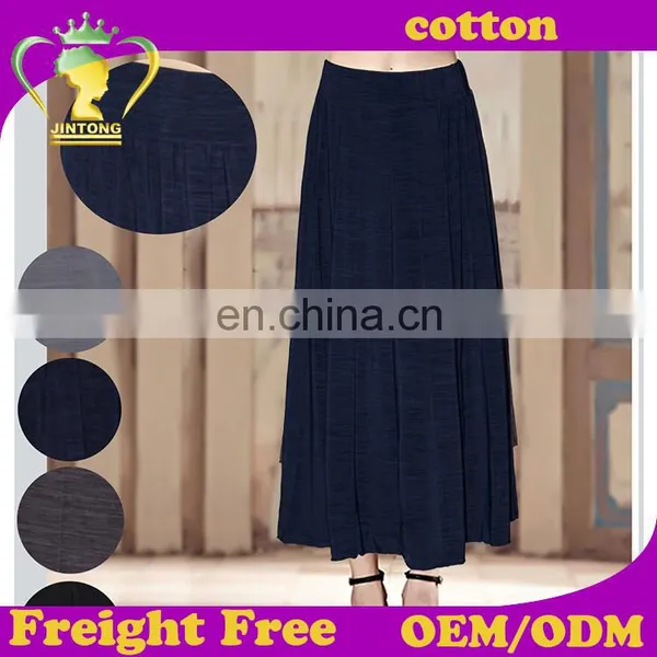 Black Solid Color Spring Maxi Skirt New Fashion Ladies Long Fitted Maxi Skirt