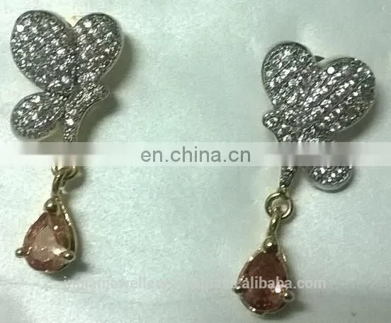 Cz Earrings Jewelry Manufacturer, Cz Chandelier Jewellery Exporter photo-5