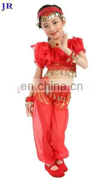 Arabic Top Quality Children Girls Belly Dance Outfit With Top and Pant ET-007# photo-4