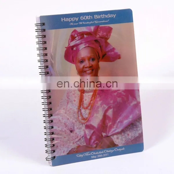 Lenticular Manufacturer Chinese Custom Notebook Printing 3d Cover With High Quality photo-3