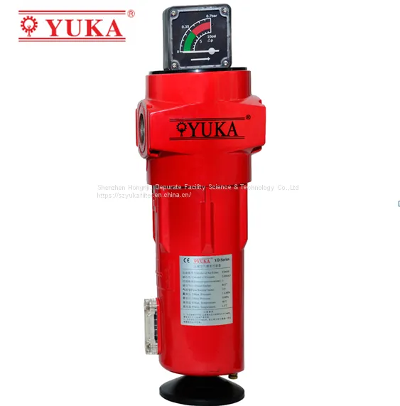 Compressed Air Precision Filtration Purification Filter for Automation Cosmetic,Blowing Molding Spraying