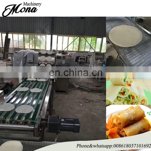 Spring Roll Sheet/skin Making Machine/spring Roll Sheet Making Machine photo-5