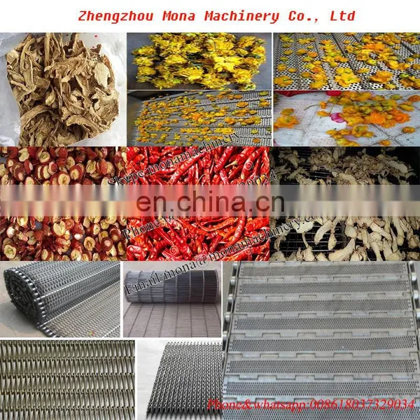 Ginger Drying Machine Mesh Belt Dryer Price photo-4