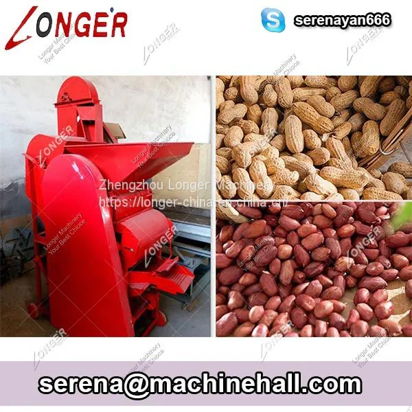 300 kg/h Peanut Shelling Machine / Groundnut Shell Removing Machine Price