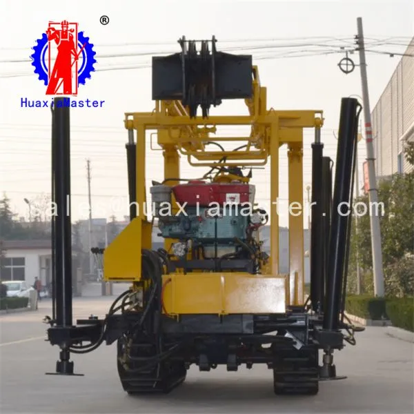 XYD-130 Crawler Hydraulic Water Well Drilling Rig /crawler Water Drilling Rig/borehole Drilling Rig photo-2