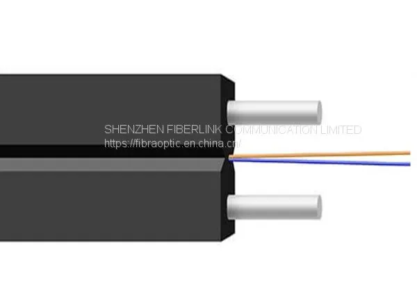 Best Selling Indoor Flat Drop Cable (GJXFH)-2 Fibers