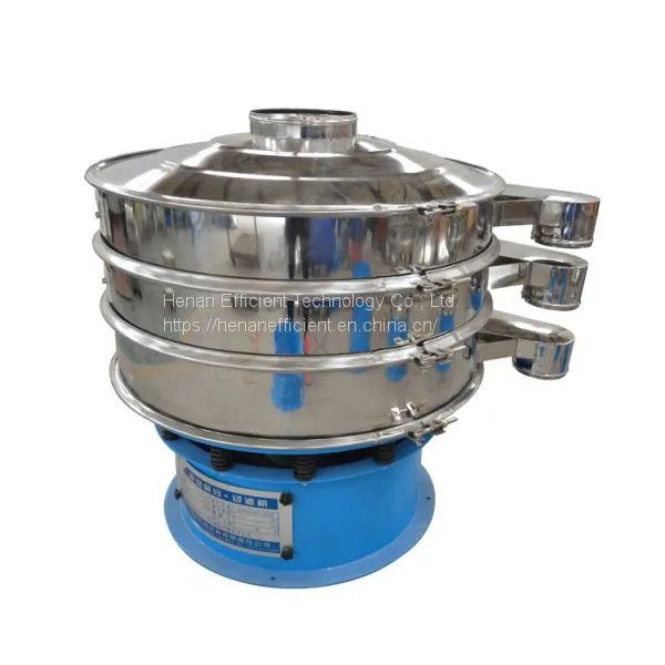 Fine Food Screening Rotary Circular Vibrating Screen Classifier Manufacturer photo-2