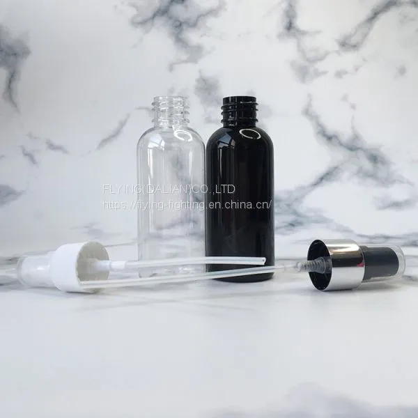 Hot Sale OEM Low MOQ PET Plastic Spray Bottle 5ml 10ml 30ml 50ml 60ml 80ml 100ml 120ml in Many Colors photo-2