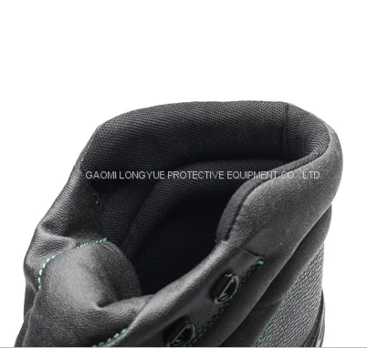 Hot Selling Cheap Genuine Leather Safety Shoes Oil Resistant Safety Shoes With Steel Toe photo-4