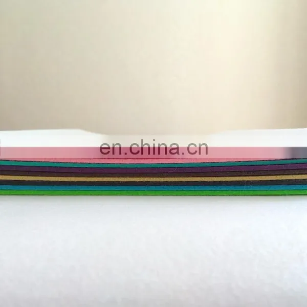 1mm 2mm 3mm and 5mm Colorful Stiff Polyester Felt Sheets photo-4