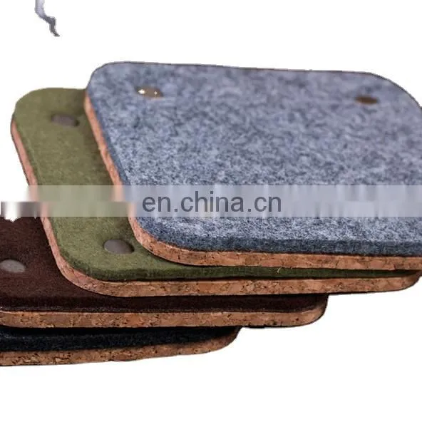 Orange Color Custom Printing Cork With Customer Logo Glass Coasters Soft Pvc Coaster photo-2
