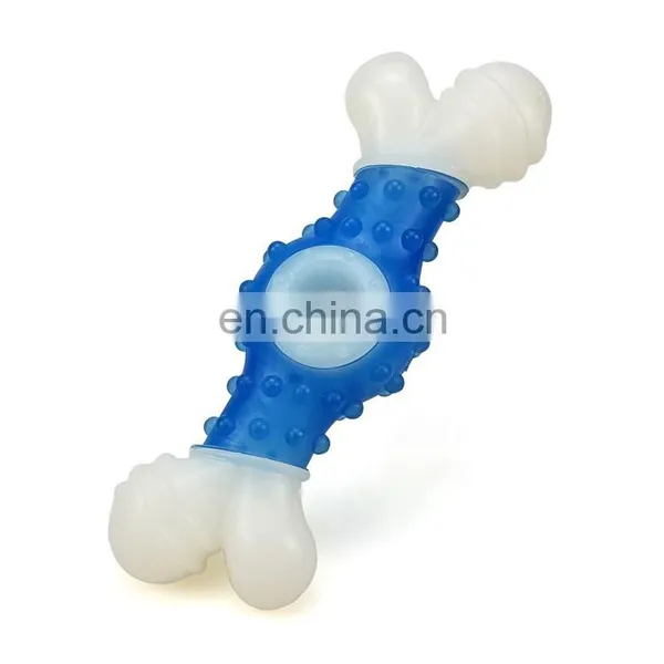 Durable Chew Bone Toy Safe Toy Tough Teeth Cleaning Dog Toy photo-4