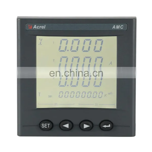 Acrel 300286.SZ AMC96-E4/KC LCD Display Three Phase Smart Energy Meter With Rs485 4DI/2DO photo-4