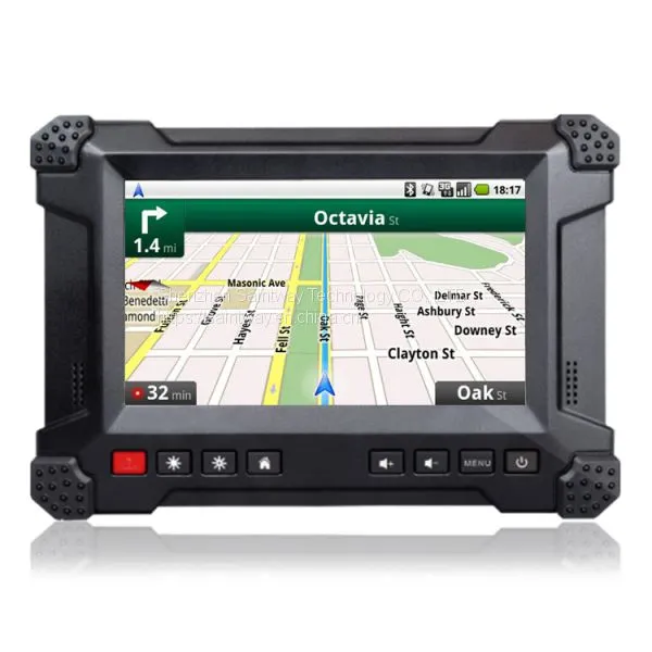 7 Inch Rugged Shockproof Intelligent Traffic Management Mobile Terminal for For Agriculture, Mining, Transportation GPS Navigator,Android Car Touch Display Agriculture Truck Navigation