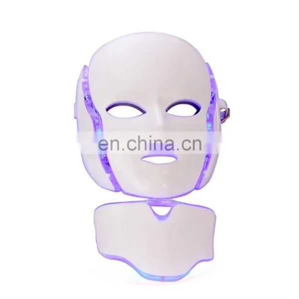 YK-L01 7 Colors Infrared Light Face and Neck Whitening Facial Mask Face Lifting LED Light Therapy Mask photo-4