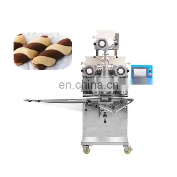 Automatic Striped Cookies Making Machine Chocolate Jam Filled Cookies Maker photo-4