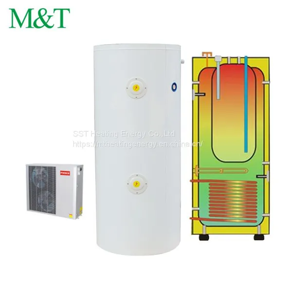 Duplex Steel 304 Buffer Tank Hot Water Buffer Tank Solar Energy Hot Water Storage Water Tank photo-2
