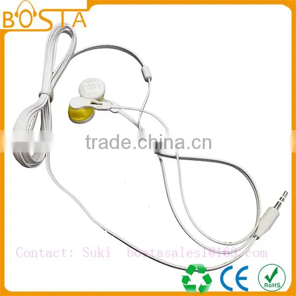 China Supplier Mobile Accessories Stereo Cheap Earphone With Microphone photo-2