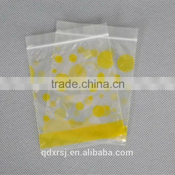 PE Gripseal Bag With Pattern