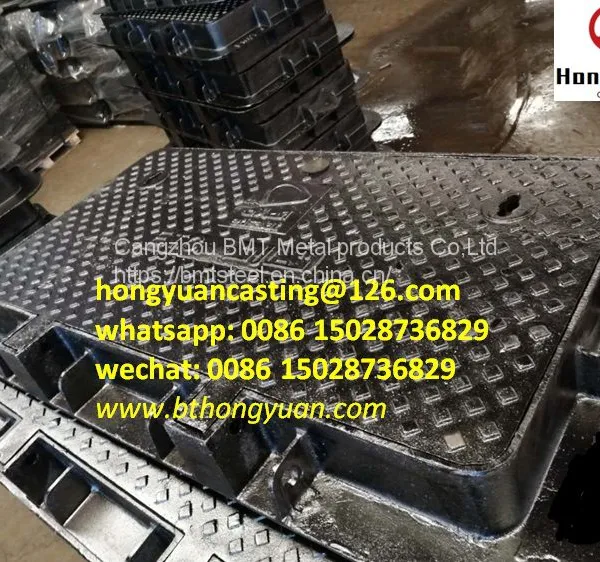 JRC12 Manhole Cover Ductile Iron Manhole Cover photo-2