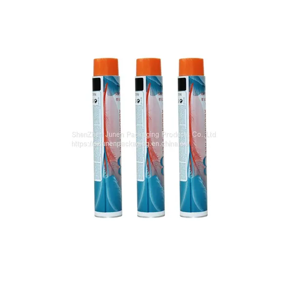 Aluminum Collapsible Hair Dye Tube