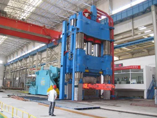 4500ton High Productivity Open Die Hydraulic Forging Press With Good Price