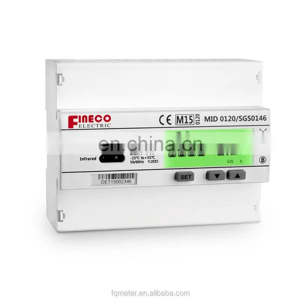 EM737 CT 3*230/400V Intelligent Electric Energy Meter, Modbus Rs485