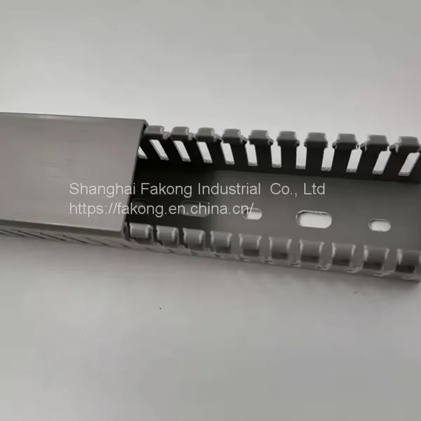 4mm Slotted Width PVC Cable Trunking Cable Duct Wiring Duct
