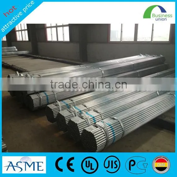 BS1387 GI Steel Pipe/HDG Galvanizing Steel Pipe Max photo-6