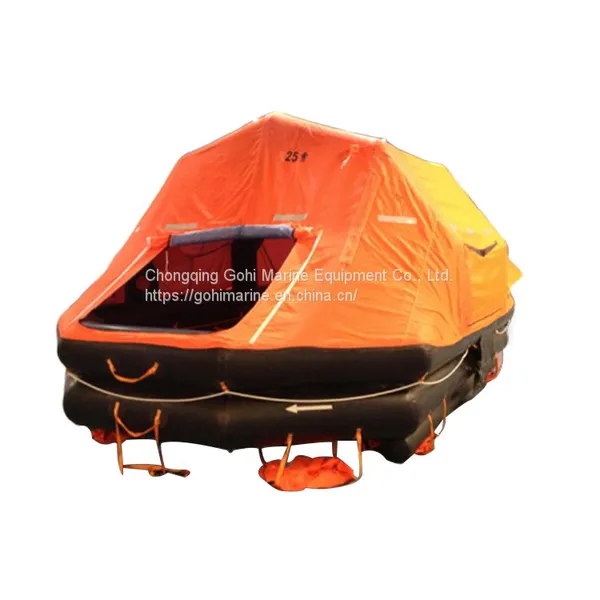 SOLAS 35 Persons Throw Overboard Inflatable Liferaft photo-5