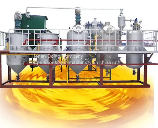 Edible Oil Refinery Plant Batch Type Edible Oil Refining Machine Small Scale Palm Kernel Oil Refining Machine