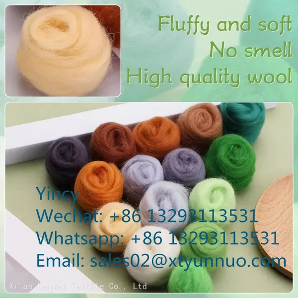 High Quality Many Colors Merino Wool Yarn for Giant Blanket Knitting photo-5