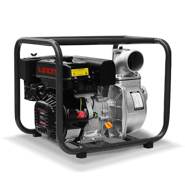 3-дюймовой бензиновый водяной насос с двигателем Loncin 212CC