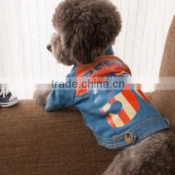 Cowboy Mix Color Dog Outfits Pet Dog Clothes for Teddy