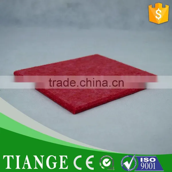 Fire Proof and Sound Absorb Materials Polyester Fiber Acoustic Panel photo-2